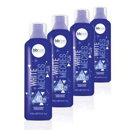 BBCOS White Meches Plus Cream Developer 1000ml