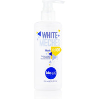 White Meches Yell Off Hair  Mask